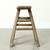 Vintage Rustic Stool 22H 19.3W 8D