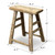 Vintage Rustic Stool 22H 19.3W 8D