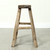 Vintage Rustic Stool 21H 15W 6.3D