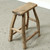 Vintage Rustic Stool 21H 15W 6.3D