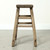 Vintage Rustic Stool 21H 14W 8.7D