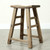 Vintage Rustic Stool 21H 14W 8.7D