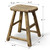 Vintage Rustic Stool 20H 14.6W 10.6D