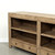 Approx. 119" Wide Vintage Sideboard with 6 Drawers, Pine Wood Weathered Natural