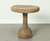 Vintage Round Pedestal Accent Table Approx. 20-22" Round x 24" High