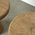 Vintage Round Pedestal Accent Table Approx. 20-22" Round x 24" High