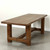 Amalfi 7'  Long Dining Table with Dark Walnut Matte Finish