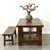 Amalfi 7'  Long Dining Table with Dark Walnut Matte Finish