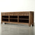 Approx. 107" Wide Vintage Sideboard with 6 Drawers, Pine Wood Weathered Natural