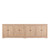 122" Long Ravello Sideboard with 8 Doors Weathered Natural