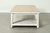 Amalfi Two Tones coffee table Antique Off-white 55*32*18"H Pre-order only
