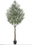 Amalfi 98" Artificial Olive Tree with Thousands of Realistic Leaves