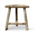 Vintage D-Shaped Stool Approx.15-19 Inches wide (size & finish vary)