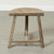 Vintage D-Shaped Stool Approx.15-19 Inches wide (size & finish vary)