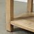 Sorrento 4-Drawer Console Table with Shelf Weathered Natural