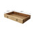 Sorrento 6-Drawer Console Table with Shelf Weathered Natural