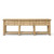 Sorrento 6-Drawer Console Table with Shelf Weathered Natural