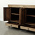 Approx. 91" Long Antique Sideboard with Six Doors & Three Drawers, Weathered Natural