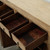 Approx. 91" Long Antique Sideboard with Six Doors & Six Drawers, Weathered Natural