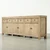 Approx. 91" Long Antique Sideboard with Six Doors & Six Drawers, Weathered Natural