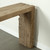 Approx. 106" Long Waterfall Console Weathered Natural (3.1" Thick Tabletop)