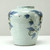 Approx. 11" High Blue and White Vase with Sunflower Motif (5"opening)