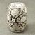 Approx. 18 Inches Amalfi Double Glazed Gardon Stool with Flower Motif