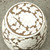 Approx. 18 Inches Amalfi Double Glazed Gardon Stool with Flower Motif