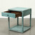 Peking Ming Side Table with One Drawer Weathered Soft Aqua (Pre-order only minimum 2 pieces)