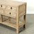 75“ Long Console Table 9 Drawers Weathered Natural