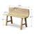 Approx. 40 " long, 15" deep, live-edge vintage bench, weathered natural