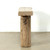 Approx. 50-60 Inches Long Vintage Log Console with Rustic Natural Wood Tone