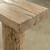 Approx. 50-60 Inches Long Vintage Log Console with Rustic Natural Wood Tone