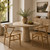 Capri Heritage Round Pedestal Dining Table – 48" Weathered Natural