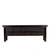 Ravenna Hand-Carved Apothecary Console – 93" Distressed  Black