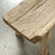 Approx. 57 inches wide, 21 inches high, live edge, vintage bench, weathered natural