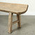 Approx. 57 inches wide, 21 inches high, live edge, vintage bench, weathered natural