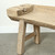 Approx. 57 inches wide, 21 inches high, live edge, vintage bench, weathered natural