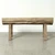 Approx. 50 inches wide, 23 inches high, live edge, vintage bench, weathered natural