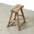 Vintage Rustic Stool 18.1H 13W 6.3D