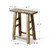 Vintage Rustic Stool 21.3H 18.1W 7.1D