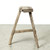 Vintage Rustic Stool 19.7H 12.6W 6.3D