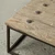Vintage Door Panel Coffee Table with Metal Base 59 "W 35 "D 15 "H