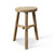 Approx. 12 Inches Wide Vintage Round Stool Elmwood