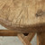 Approx. 12.6 Inches Wide Vintage Round Stool Elmwood