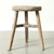 Approx. 12.5 Inches Wide Vintage Round Stool Elmwood