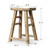 Vintage Rustic Stool 21.3H 14.6W 8.7D