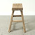 Vintage Rustic Stool 20.9H 16.9W 8.7D