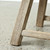 Vintage Rustic Stool 19.7 H 13 W 6.7 D