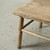 Vintage Coffee Table  26.4" Long 25.2" Wide Weathered Natural